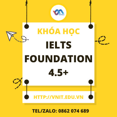 Khóa ielts Foundation 4.5+